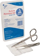 Dynarex 4521 Suture Removal Sterile Kit 1 Count (Pack of 1) 