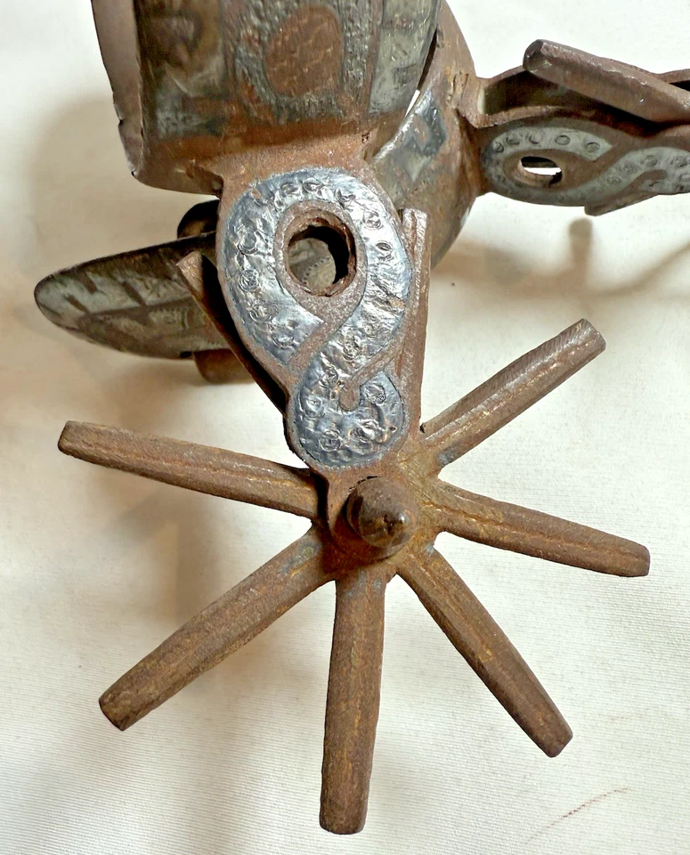 墨西哥古董 Charro 马刺牛仔,西部 — 第 3/4 张图片