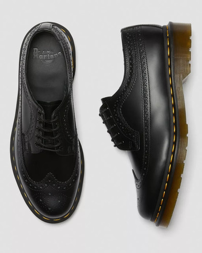 ZAPATOS BROGUE DR. MARTENS NEGROS 3989 CUERO LISO TALLA UK 5 EU 38 - Imagen 4 de 7