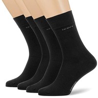 Herren Socken GrößE 47-49 EU Schwarz Atmungsaktiv Camano Baumwolle Bequem