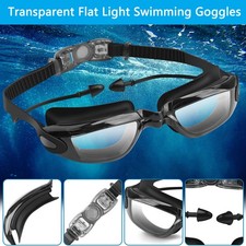 Adult Swim Goggles HD Clear Vision Anti-Fog UV Protection Swimming Glasses Lot
