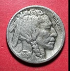 1921S US Buffalo Nickel! "San Francisco" Mint! VG! "KEY DATE"! Old US Coin!