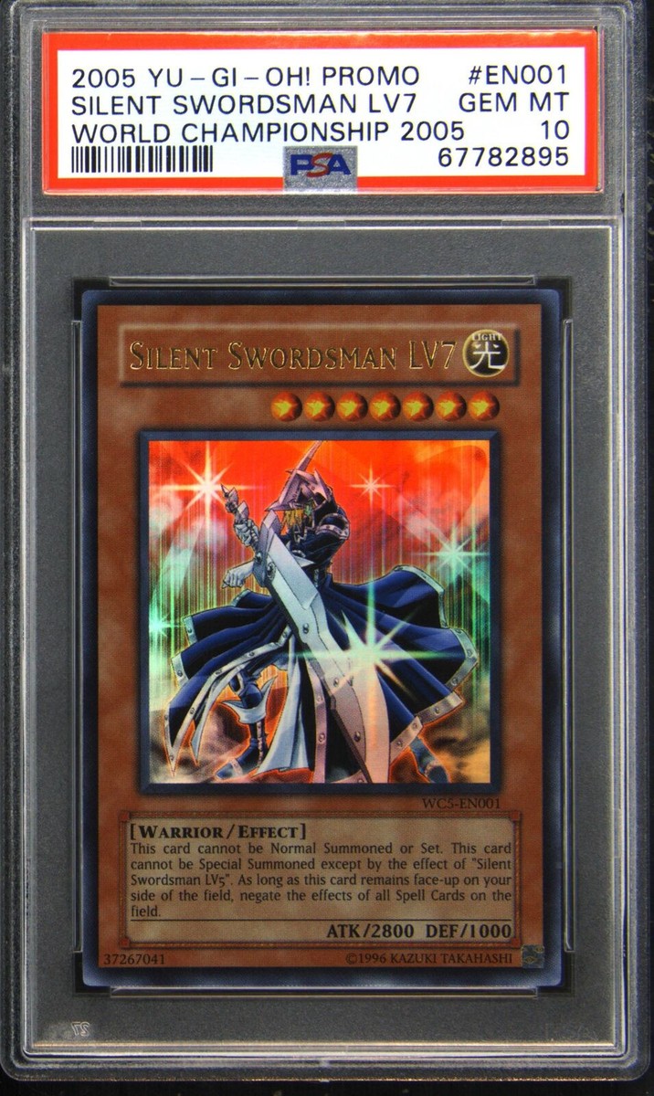 2005 YU-GI-OH! PROMO WORLD CHAMP 2005 #EN001 SILENT SWORDSMAN LV7