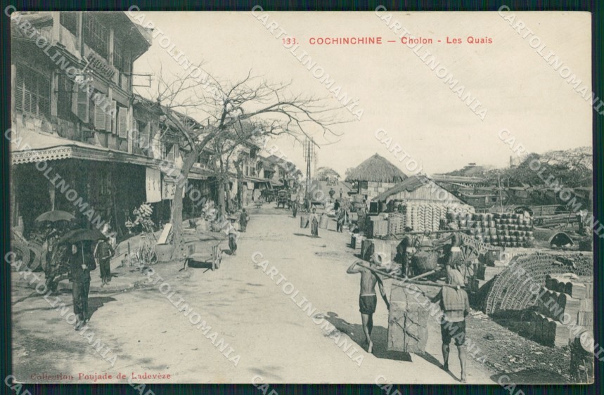 Vietnam Cochinchine Cholon Types Ethnic postcard cartolina MT0231