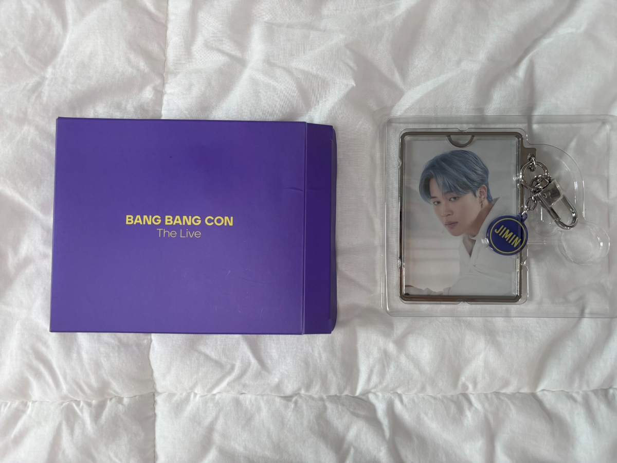 BTS bang bang con photocard holder keyring JIMIN | eBay