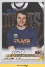 2022-23 Upper Deck Series 2 UD Canvas Zach Hyman #C154 READ t4m