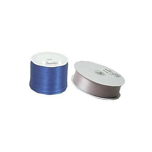 1/8 IN 100YD DF Satin Ribbon w/ Gold Edge Red+All Colors - Picture 2 of 4