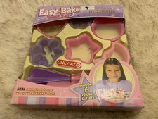 NEW 2006 Hasbro EASY BAKE ESSENTIALS Toy Cookie Cutter Set 6 Tools