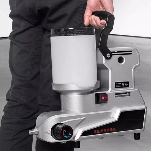 Nuovo Airless Spruzzatore Portatile Piccolo Vernice Vera Pietra Vernice Spruzzatore Piccola Vernice - Foto 6 di 9