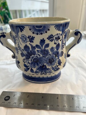 Delft Blue Pottery - Planter