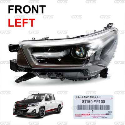 Lh Projector Head Lamp Light Fits Toyota Hilux Revo M70 M80