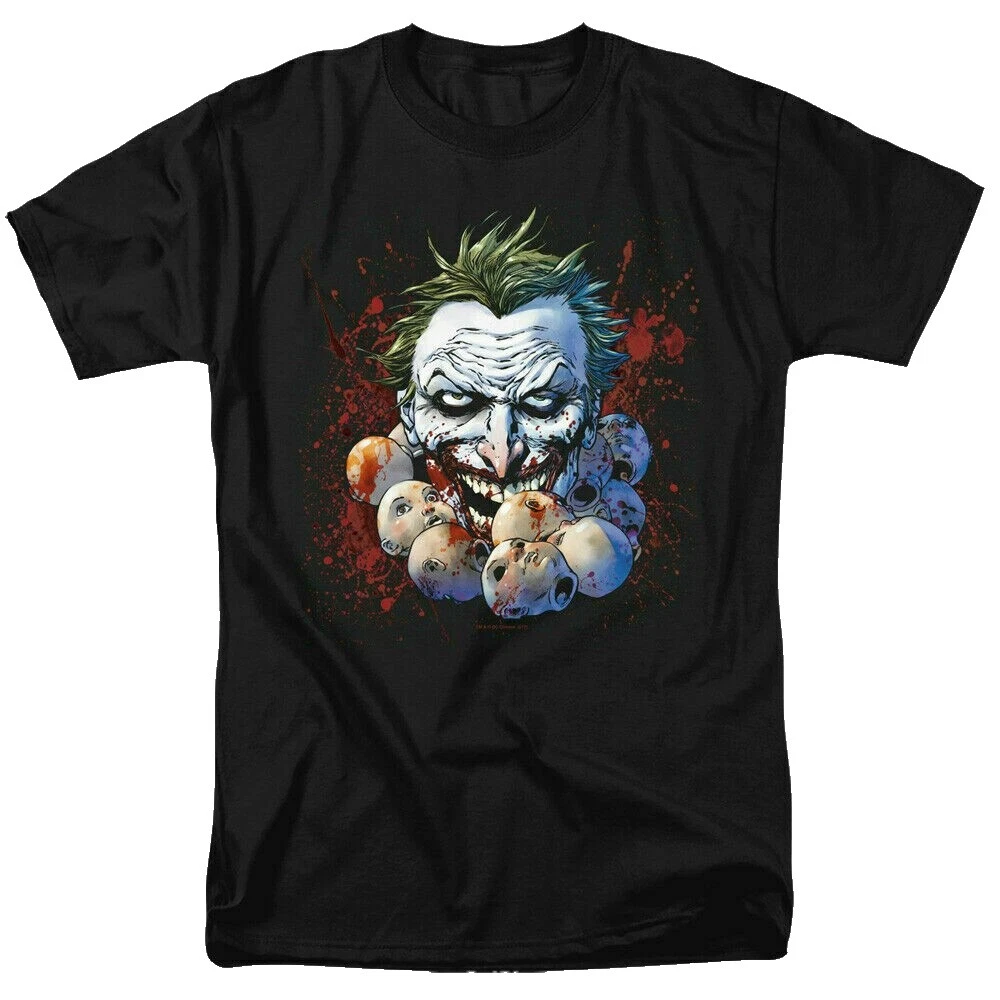 Camisas regular Joker Negro para De hombre