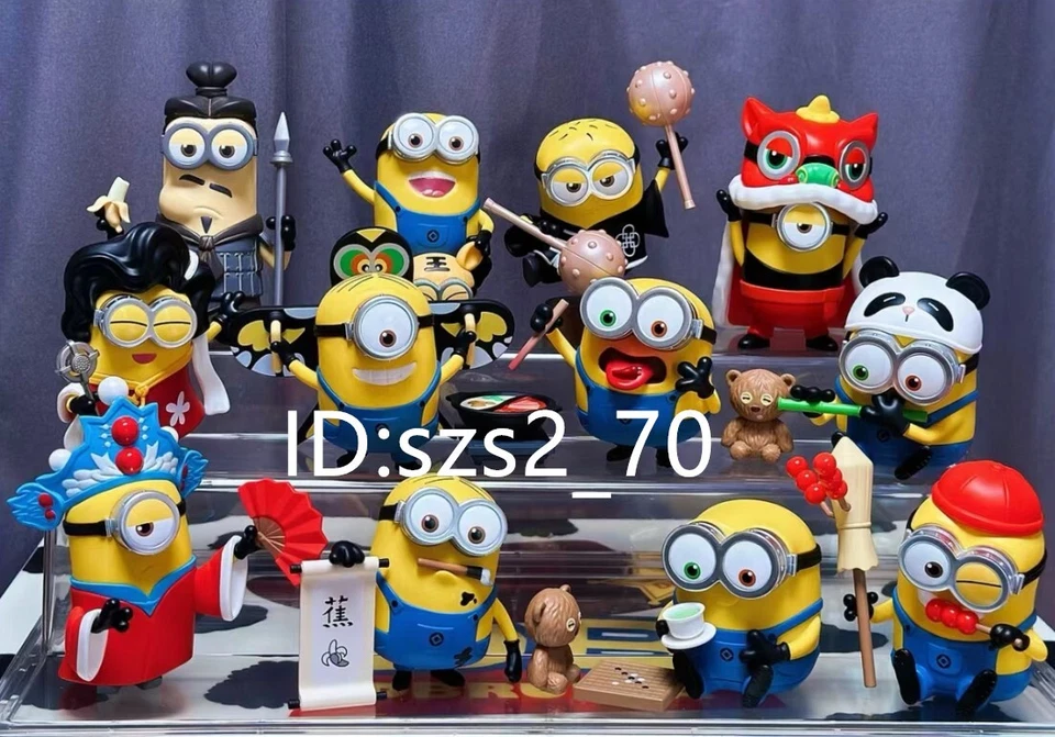 POP MART Minions Travelogues Of Ghina Caja Ciega Confirmada Mini Figura Juguetes Regalo Foto 2 de 2