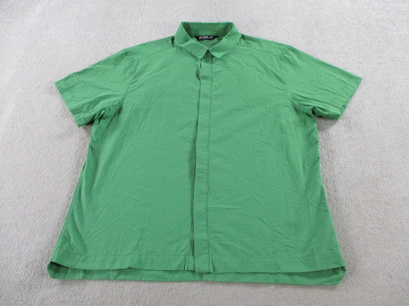 ARC'TERYX Arcteryx Camicia Uomo Extra Large Verde Revvy Performance Tech Outdoor Escursionismo
