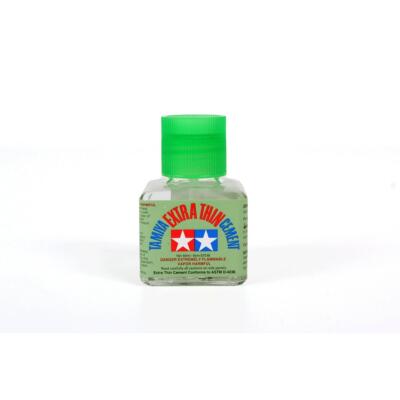 Tamiya Extra Thin Cement 40ml Jar with Brush TAM87038