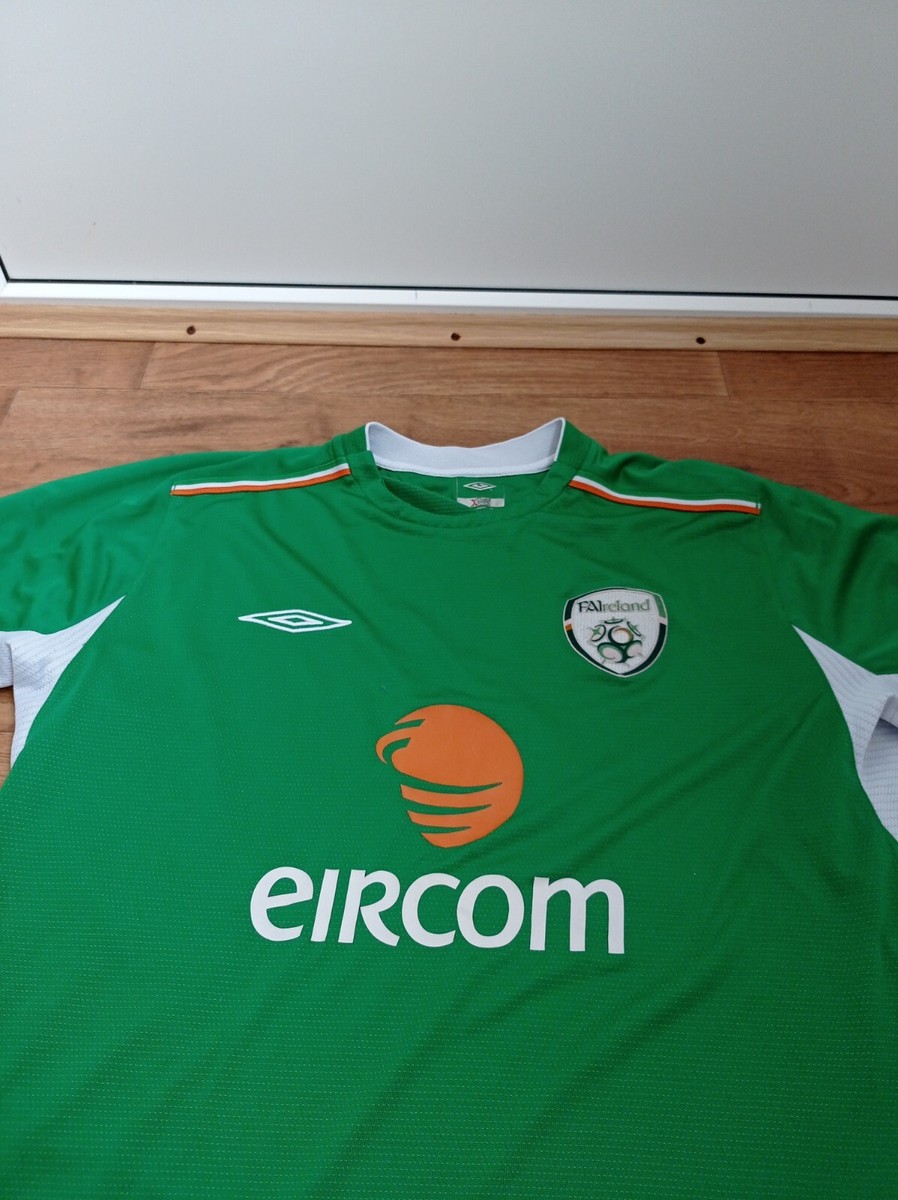 IRELAND TEAM 2004-2006 FOOTBALL SOCCER SHIRT JERSEY HOME