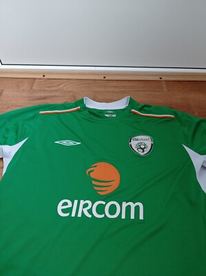 IRELAND TEAM 2004-2006 FOOTBALL SOCCER SHIRT JERSEY HOME