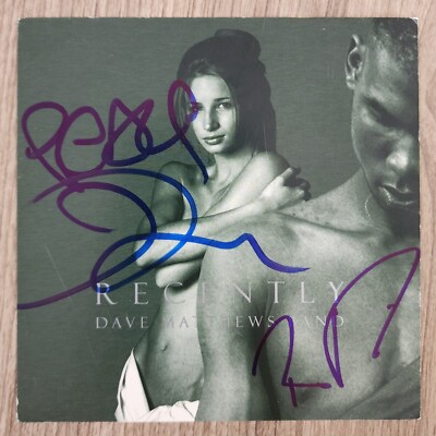 Tim Reynolds & Boyd Tinsley Signed Dave Matthews Band - Recently CD Booklet RAD