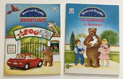 BONNE NUIT LES PETITS. LOT DE 2. PREMIÈRES LECTURES. HEMMA 1998. TRÈS BON ÉTAT. - Photo 1/3