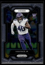 Ivan Pace Jr. 2023 Panini Prizm RC #366 Minnesota Vikings Rookie Card