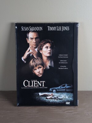 The Client (DVD, 1997) Susan Sarandon, Tommy Lee Jones  SEALED