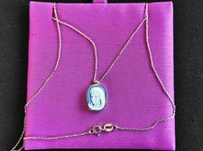 Virgin Mary pendant sterling silver 925 medal and Chain Catholic