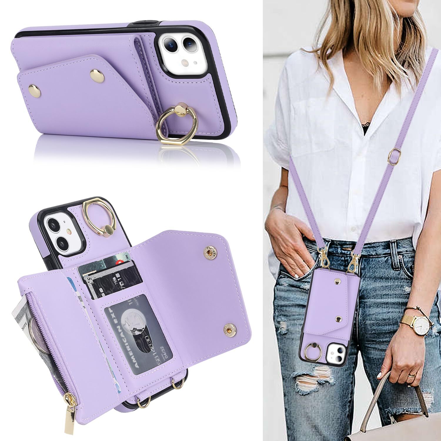iPhone 11 Pro Max Case Notebook Type PU Leather Card Storage Coin Purse Sma 81