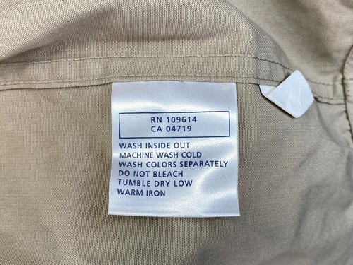 5.11 Camicia Tattica XL Uomo Coyote Manica Lunga Ventilata 72175 Utility - Foto 21 di 21
