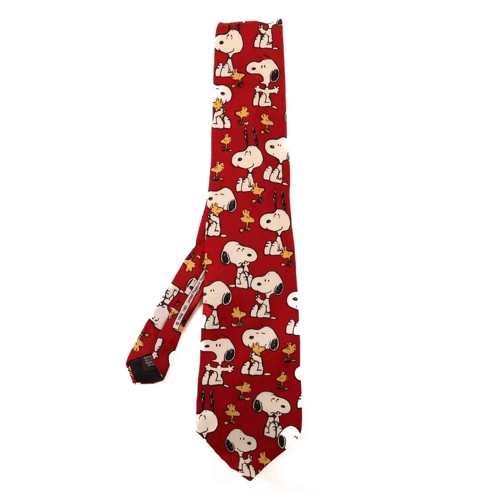 Corbata de abrazo de colección Peanuts Snoopy Woodstock Best Friends Día del Padre Doctor Foto 2 de 4