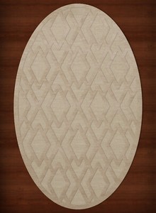 Ivory Diamond Lines Criss-Cross Bordered Transitional Area Rug ...