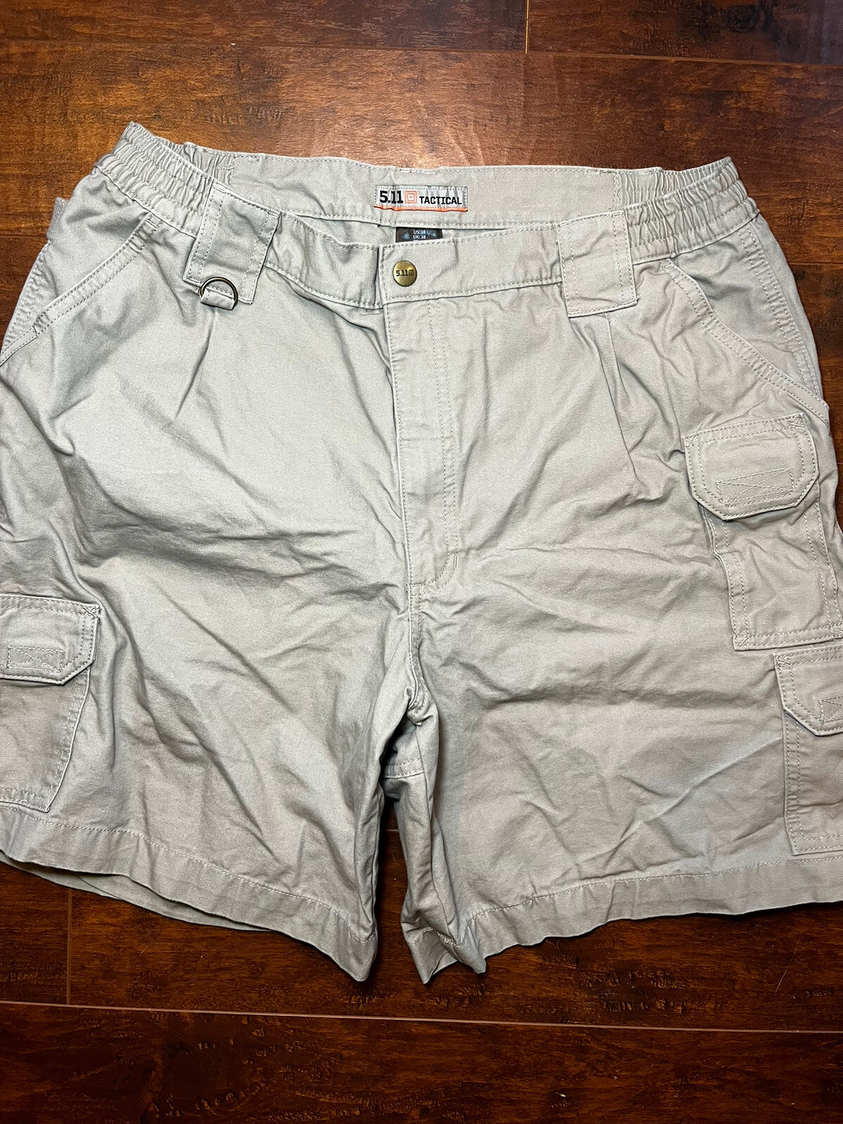 511 Tactical Tan Cargo Casual Shorts Mens Sz 38 Gem