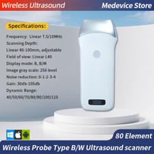 Sonda de ultrasonido portátil portátil Wifi 7,5/10 Mh sonda lineal Android iOS Windos