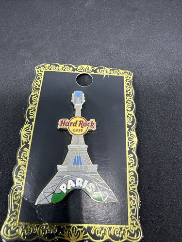 Hard Rock Cafe Eiffel Tower Guitar Collectable Pin