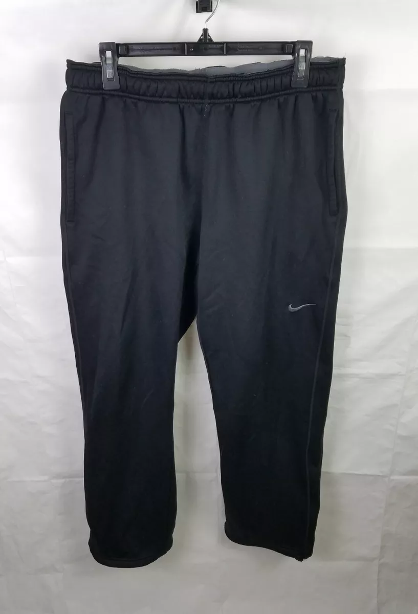 Nike Therma Fit KO Knockout Fleece Sweatpants Black 379431-010 Mens Large