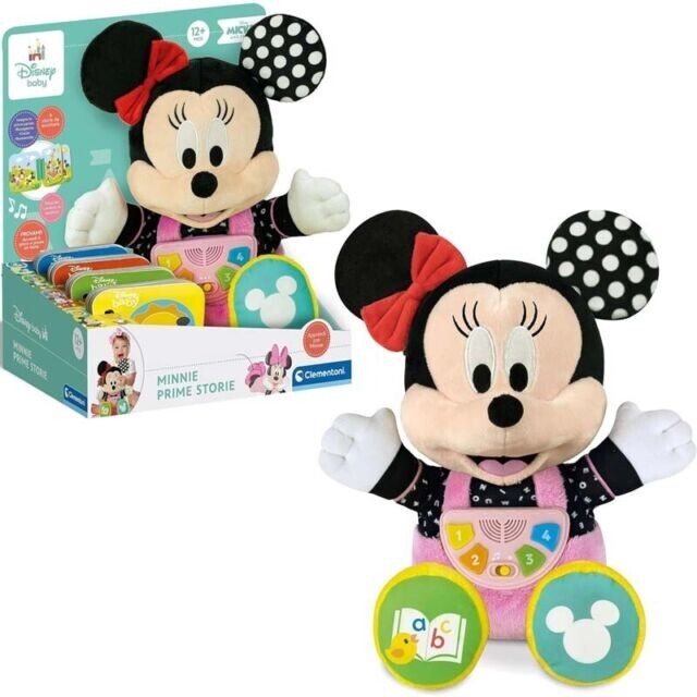 CLEMENTONI DISNEY BABY MINNIE PELUCHE PRIME STORIE