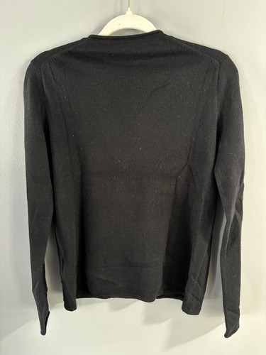 Polo Ralph Lauren 100% Washable Cashmere Crewneck Sweater Womens S Black - Picture 8 of 15