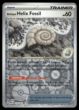 Antique Helix Fossil Reverse Holo NM 153/165 Scarlet & Violet 151 Pokemon Card