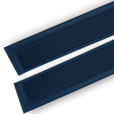 Gummi Einstiegsleisten Schweller für Mercedes SL107 R107/W107 Blau