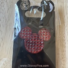 Disney Around The World Trading Red Rhineston...
