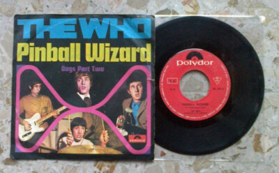 WHO - FLIPPER ZAUBERER / HUNDE TEIL ZWEI - 7'' 1969 sehr selten ITALIEN Presse sehr guter Zustand+/VG++ 