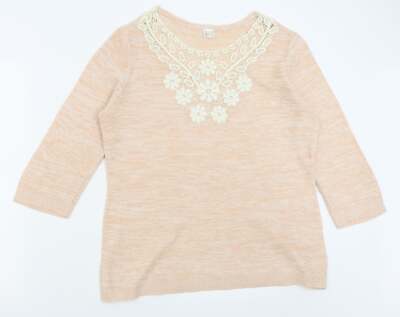 AproductZ Damenpullover beige Acrylmischung Größe 16