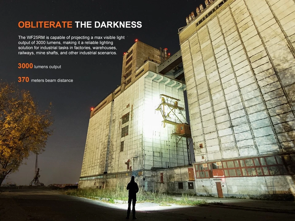 Lanterna Fenix WF25RM 3000 lúmens com luz UV e suporte de carregamento - Imagem 2 de 4