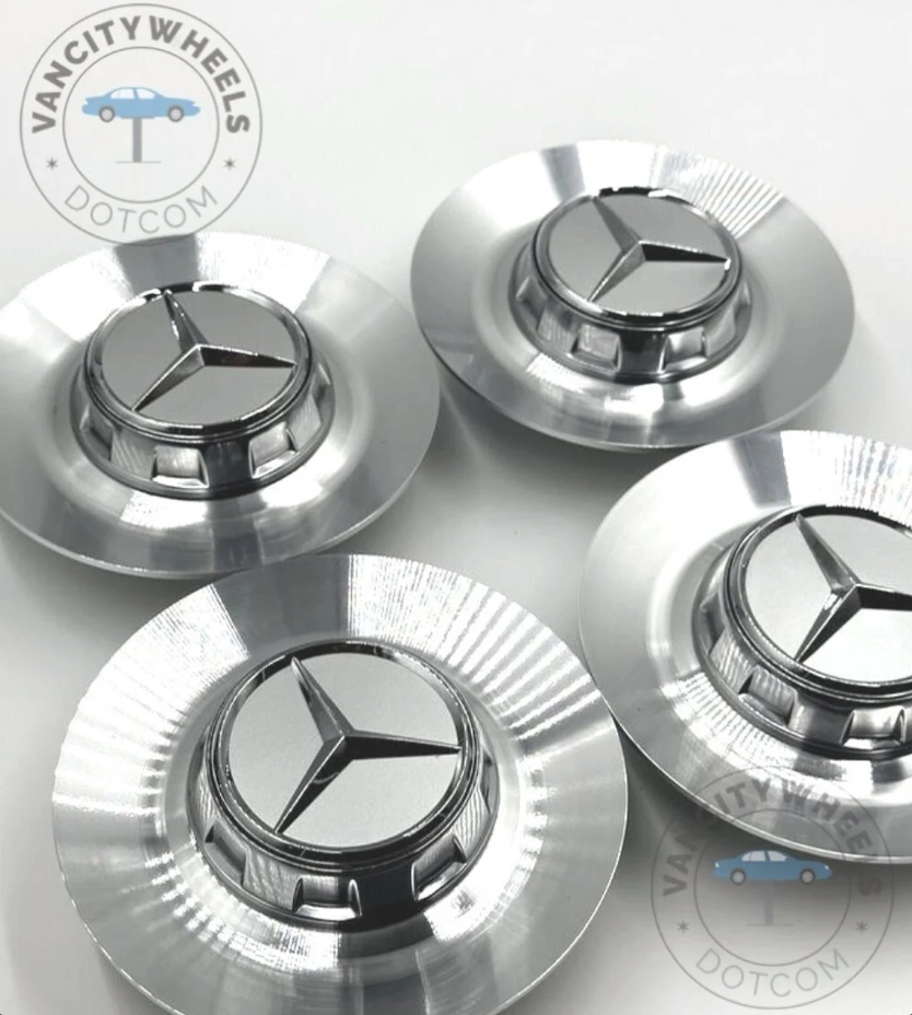 4pcs 147mm Mercedes Benz W213 W205 R190 Wheel Hub Center Cap