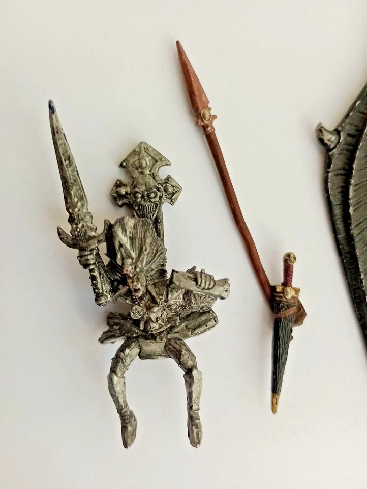 Morathi auf Pegasus Metall absolut rar Warhammer Fantasy Dark Elves Dunkelelfen - Bild 2 von 4