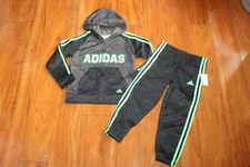 NWT BOYS ADIDAS SZ 5 JACKET, PANTS TRACKSUIT