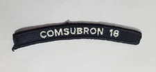 US Navy COMSUBRON 18  Commander Submarine Squadron Charleston SC. Segment Patch