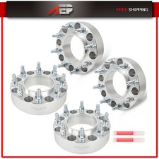 4 Pcs 8X180 2 inch Wheel Spacers Hub Centric M14x1.5 For GMC Sierra 3500 HD SRW