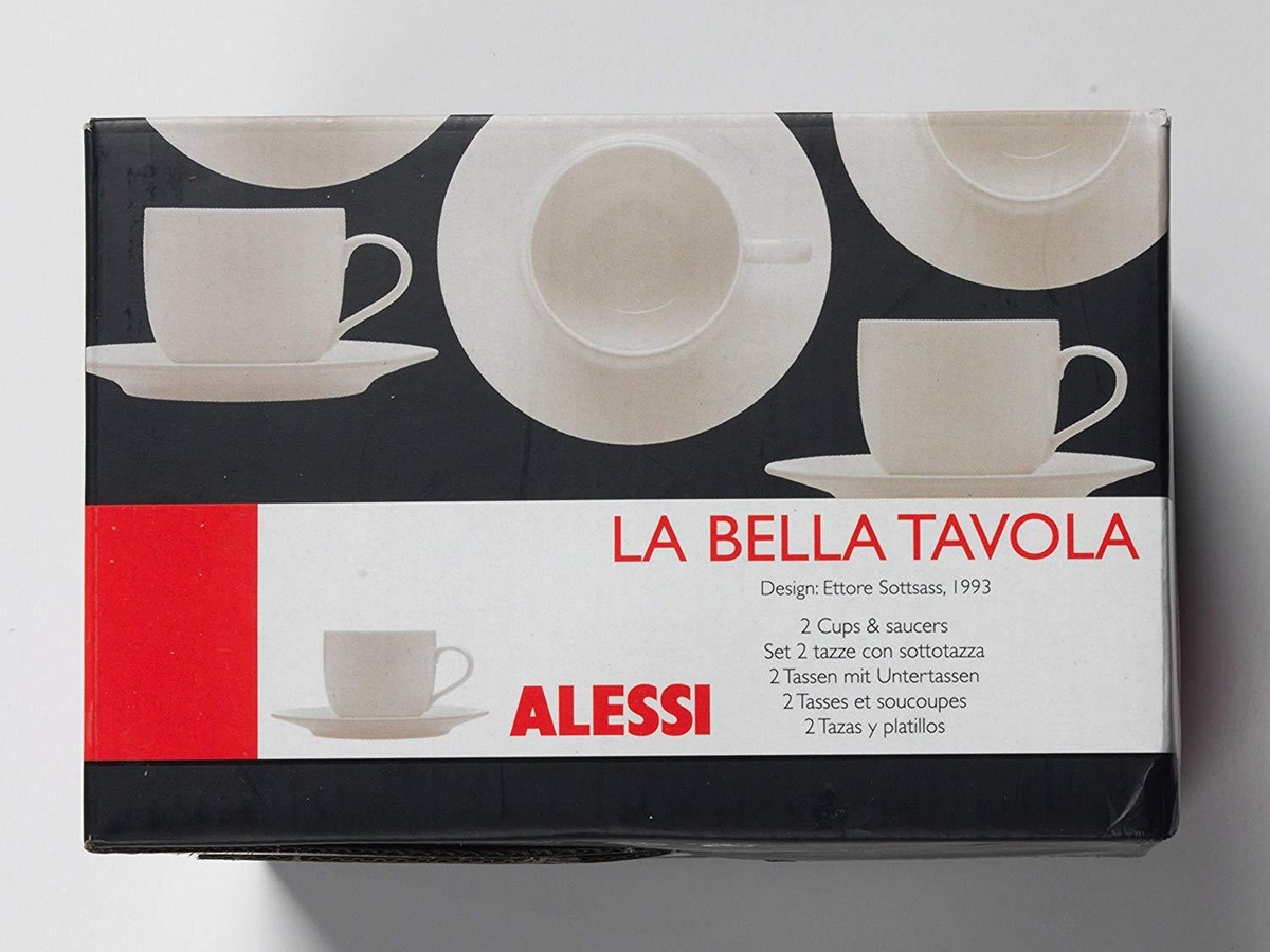 La Bella Tavola　オーバルプレート　4枚　元箱入り　ALESSI La Bella Tavolaオーバルプレート4枚元箱入りALESSI