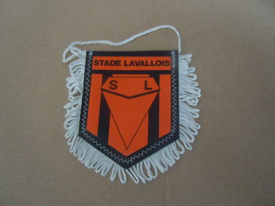 Fanion Ancien Football Stade Lavallois - Vintage, Collection, Fabriqué En France