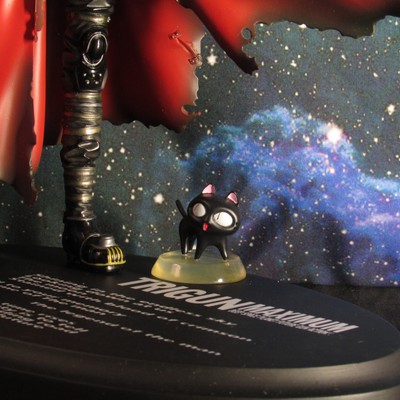 Rare Trigun Cold cast painted statue Vash the Stampede Limited